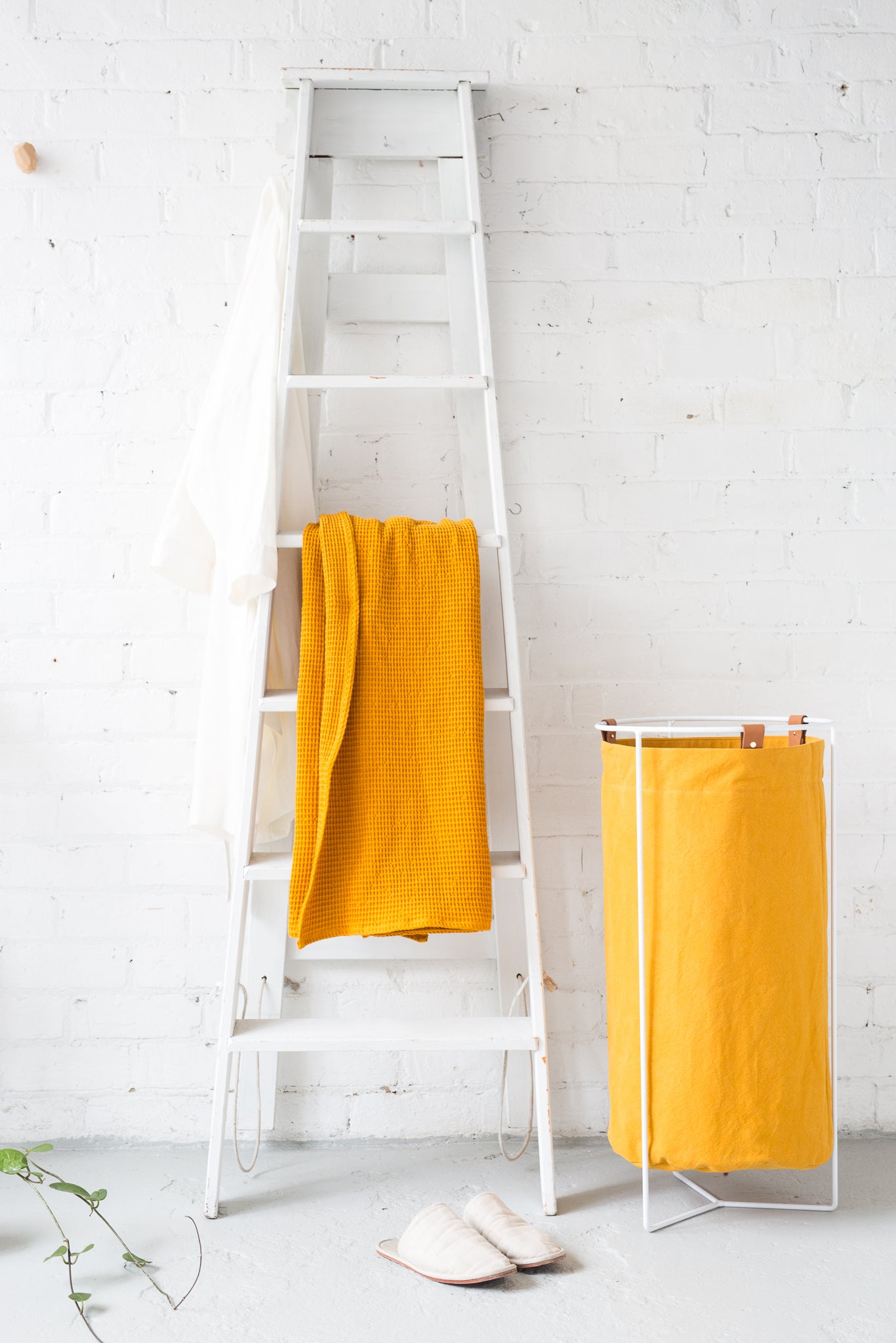 Tumeric Cotton Waffle Towels