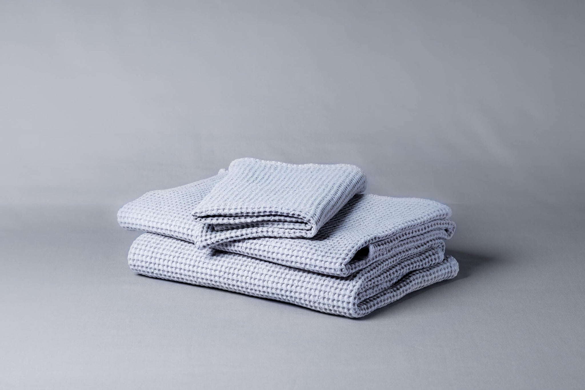 Pumice Cotton Waffle Towels