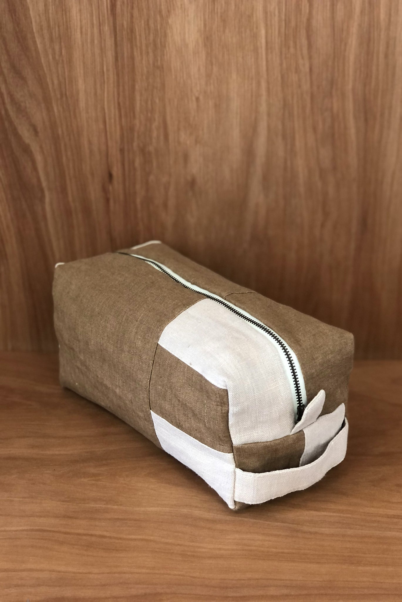 Recycled Linen Wash Bag