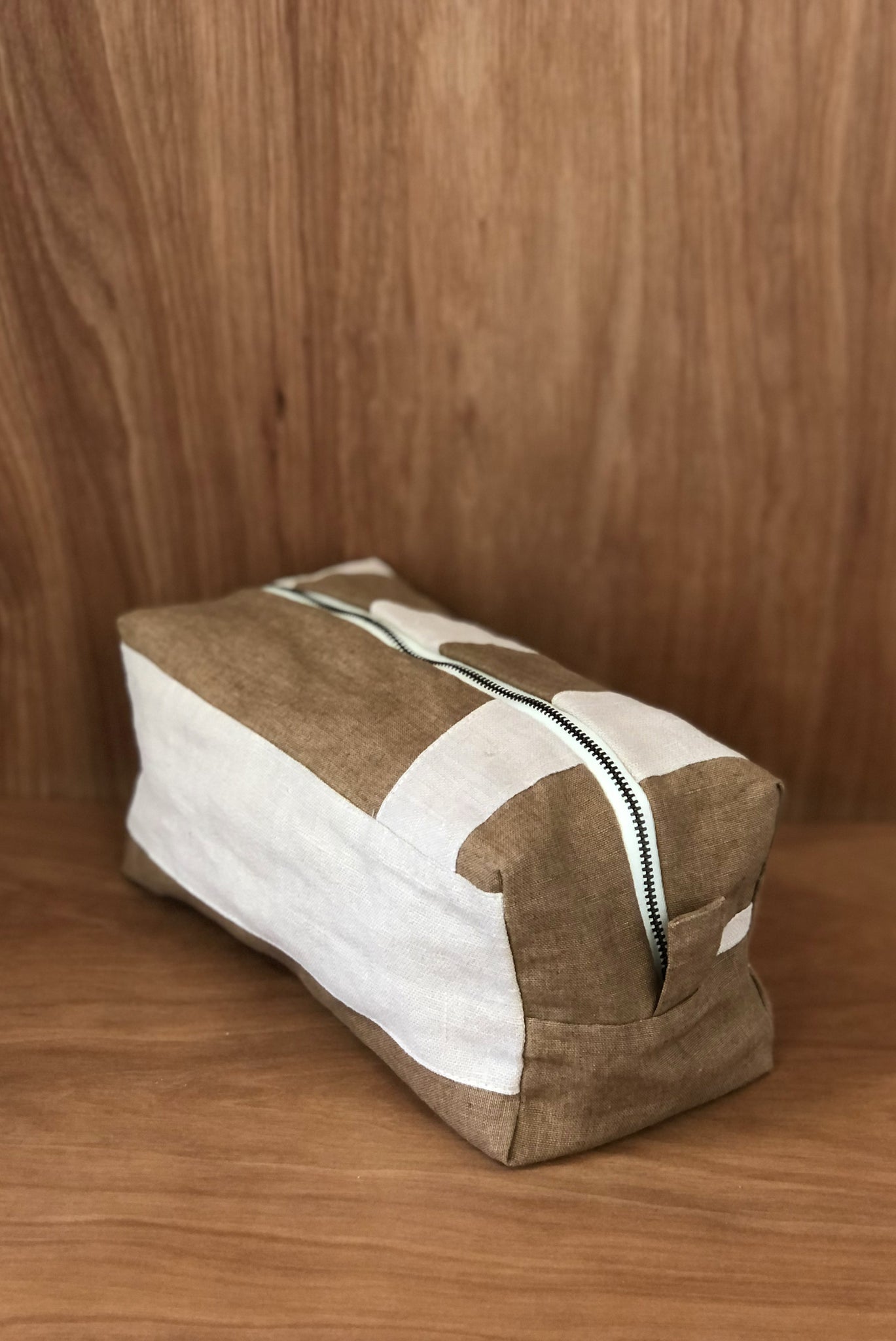 Recycled Linen Wash Bag